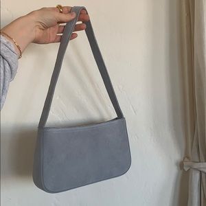 Blue Suede Brandy Melville Shoulder Bag